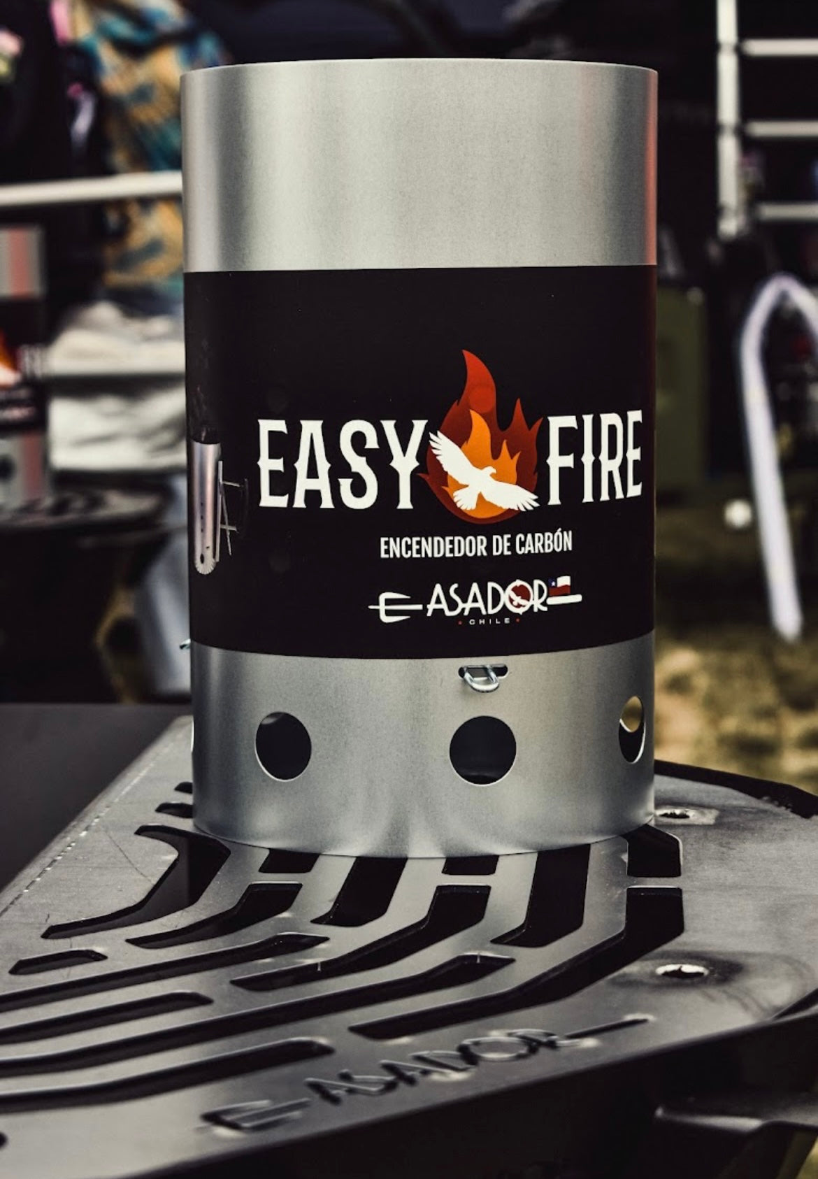Iniciador de fuego el asador chile