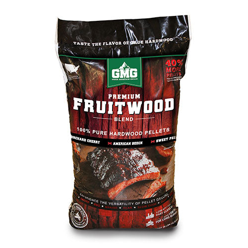 Bolsa de pellets Fruitwood Blend 12,7 kg aroma a cerezo, haya y nuez – El Asador Chile