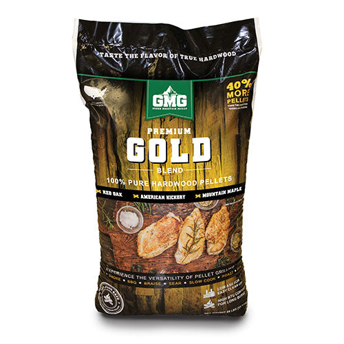 Bolsa de pellets Gold Blend 12,7 kg – roble, nogal y arce – El Asador Chile